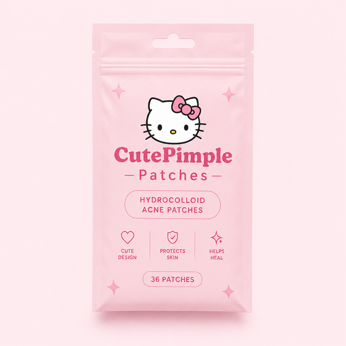 Hello Kitty® Invisible Acne Patches — Hydrocolloid Pimple Stickers