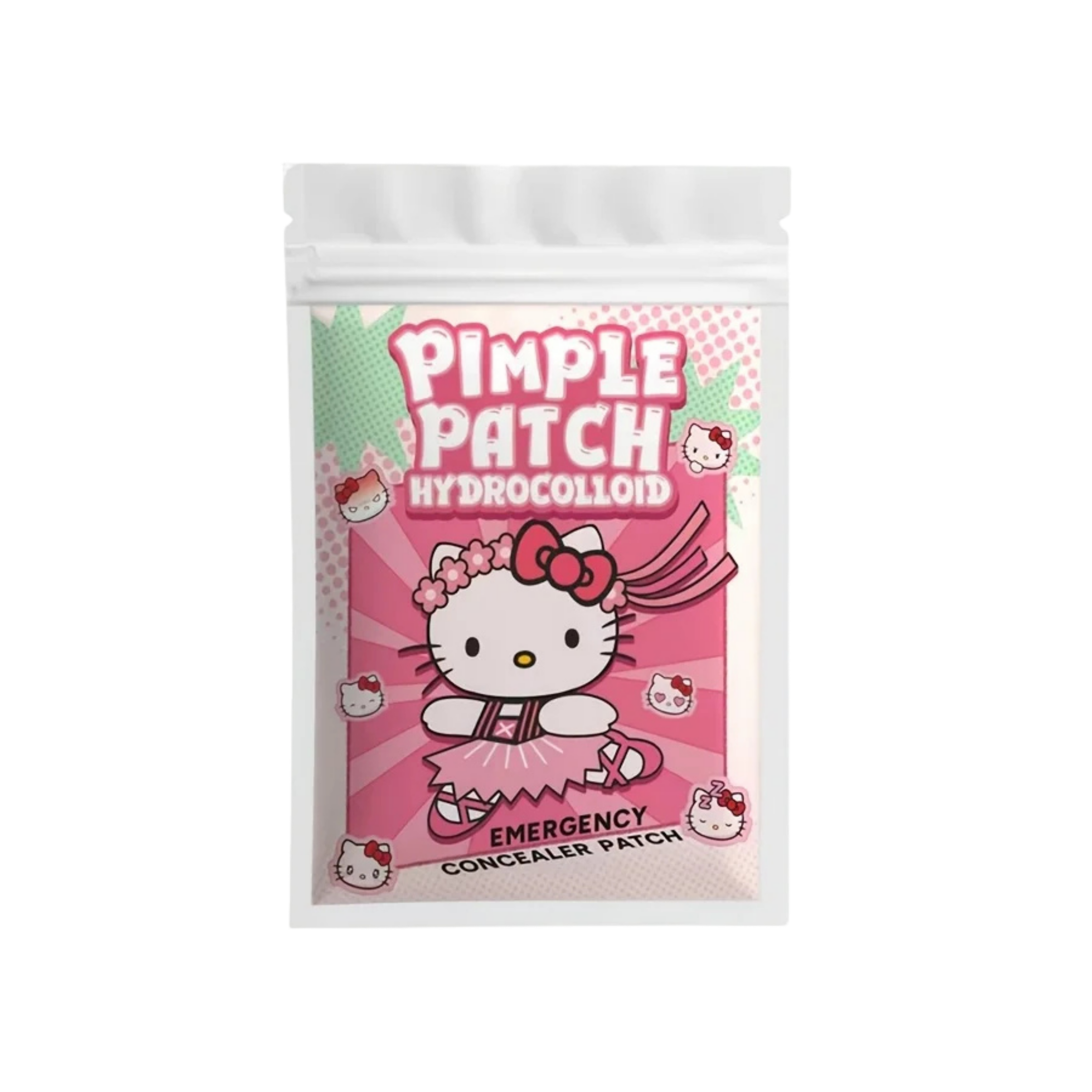 Hello Kitty® Invisible Acne Patches — Hydrocolloid Pimple Stickers
